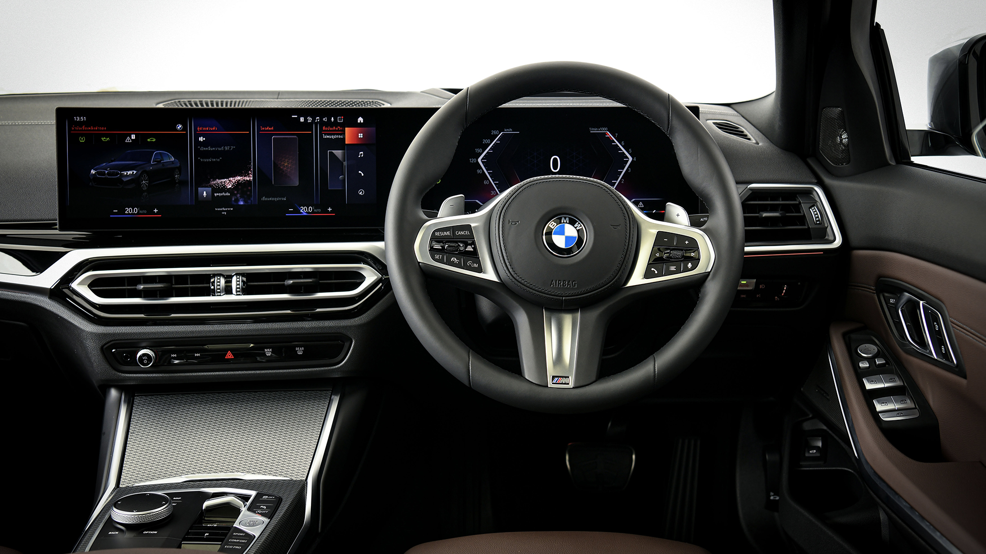 The new BMW 3 Series Gran Sedan G28 2021 cockpit The new BMW 3 Series Gran Sedan G28 2021 cockpit